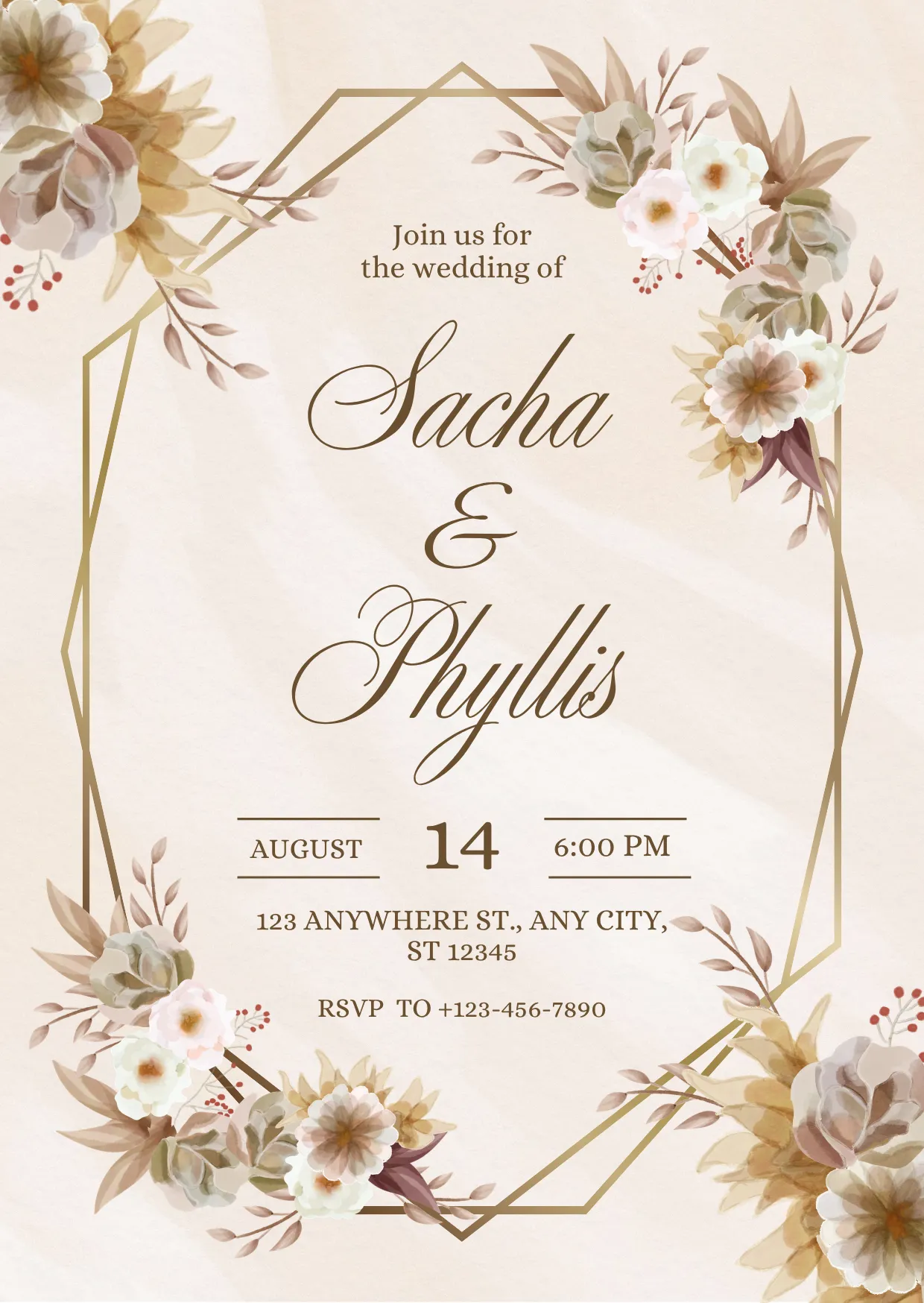 Wedding Insert